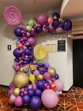 Organic Balloon Garland Grab and Go per metre FROM: