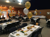 3 Balloon Bouquet Table Centrepiece ( with Hi Float 2-3 day float time) #T3