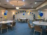 3 Balloon Bouquet Table Centrepiece ( with Hi Float 2-3 day float time) #T3
