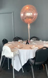 Large 60cm Confetti Filled Balloon on a weight 2-3 day Foat Time