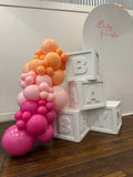 Organic Balloon Garland Grab and Go per metre FROM: