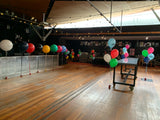 Large 60cm Latex Balloon Helium filled 3-4 day Float Time with Satin Ribbon & Balloon Weight