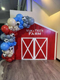 Barn Door Double Backdrop HIRE #barndoor
