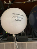 Large Personalised 60cm Latex Balloon 2-3 days float time