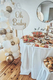 Easel  and Disc with  Balloon Garland HIRE Price from