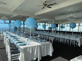 Large 60cm Latex Balloon Helium filled 3-4 day Float Time with Satin Ribbon & Balloon Weight