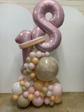 Balloon Marquee Display- Choose Colour & Age FROM