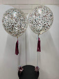 Big Confetti Filled 40cm Balloon on a weight #confetti40