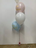 3 Balloon Bouquet Table Centrepiece ( with Hi Float 2-3 day float time) #T3