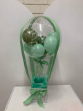Personalised Hot Air Balloon Bubble Box Arrangement, Price From
