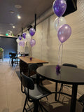 3 Balloon Bouquet Table Centrepiece ( with Hi Float 2-3 day float time) #T3