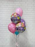 Dazzler Balloon Bouquet Choose Your Occasion/Birthday Age/Theme & Colours INFLATED #Dazzler