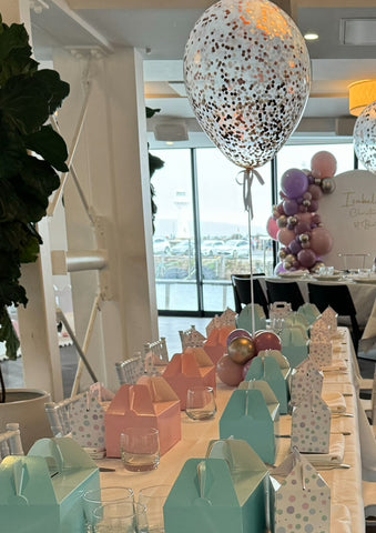 Big Confetti Filled 40cm Balloon on a weight #confetti40