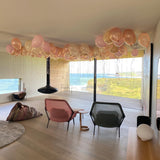 100 Ceiling Floating Helium Balloons on strings