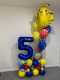 Grand Balloon Number Marquee Design- Choose Theme & Age