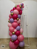 Easel  and Disc with  Balloon Garland HIRE Price from
