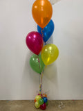 5 Balloon Bouquet Table Centrepiece ( with Hi Float 2-3 day Float Time) #T5