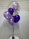 Personalised Bubble Balloon Bouquet