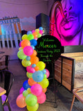 Easel Disc Balloon Garland HIRE ITEM Price from