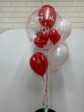 Personalised Bubble Balloon Bouquet