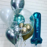 Personalised Bubble Balloon Bouquet