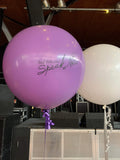 Large Personalised 60cm Latex Balloon 2-3 days float time