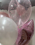 Big Confetti Filled 40cm Balloon on a weight #confetti40