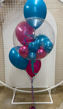 Personalised Bubble Balloon Bouquet