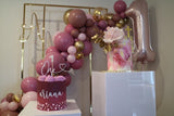 Organic Balloon Garland Grab and Go per metre FROM: