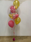 Personalised Bubble Balloon Bouquet