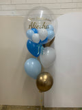 Personalised Bubble Balloon Bouquet