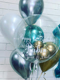 Personalised Bubble Balloon Bouquet