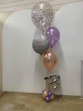 Mini Double Number Table Confetti Bouquet or Latex Bouquet  It's Just A Dinner Bouquet