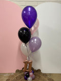 Mini Double Number Table Confetti Bouquet or Latex Bouquet  It's Just A Dinner Bouquet