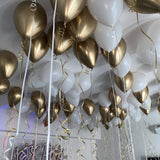Helium Floating Ceiling Balloon on a String 28-30cm 11 - 12 inch Ceiling Balloon -EACH
