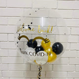 Personalised Bubble Balloon Bouquet