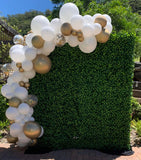 Green Wall Square Backdrop with Balloon Garland HIRE ITEM, price from