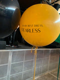 Large Personalised 60cm Latex Balloon 2-3 days float time