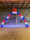 Personalised Star Linking Balloon Arch
