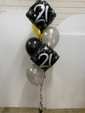 Dazzler Balloon Bouquet Choose Your Occasion/Birthday Age/Theme & Colours INFLATED #Dazzler