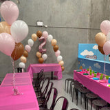 5 Balloon Bouquet Table Centrepiece ( with Hi Float 2-3 day Float Time) #T5