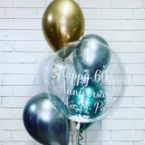 Personalised Bubble Balloon Bouquet