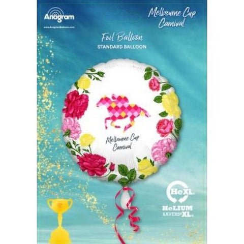 Melbourne Cup Carnival Foil 43cm Balloon #37359