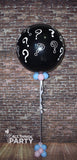 Gender Reveal Giant Confetti & Helium Filled Balloon From