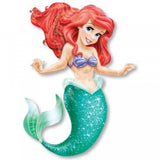 Ariel the Little Mermaid Disney Foil Airwalker INFLATED Balloon #110069