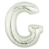 Giant Letter Balloon G Silver 86cm #00202