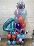 Grand Balloon Number Marquee Design- Choose Theme & Age