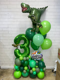 Grand Balloon Number Marquee Design- Choose Theme & Age
