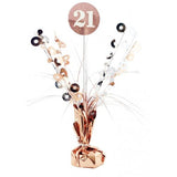 #21 Rose Gold & White Centrepiece Weight 165gm #207363