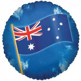 Australian Flag  Round 46cm #291994